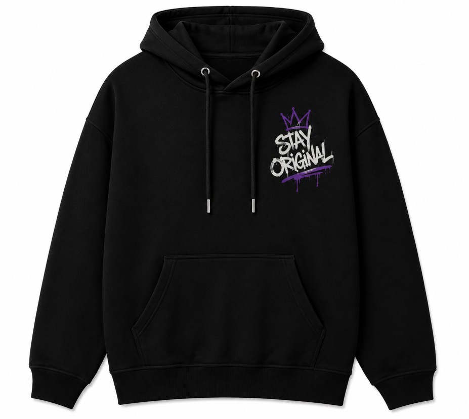 Graffiti Art Hoodie Front View