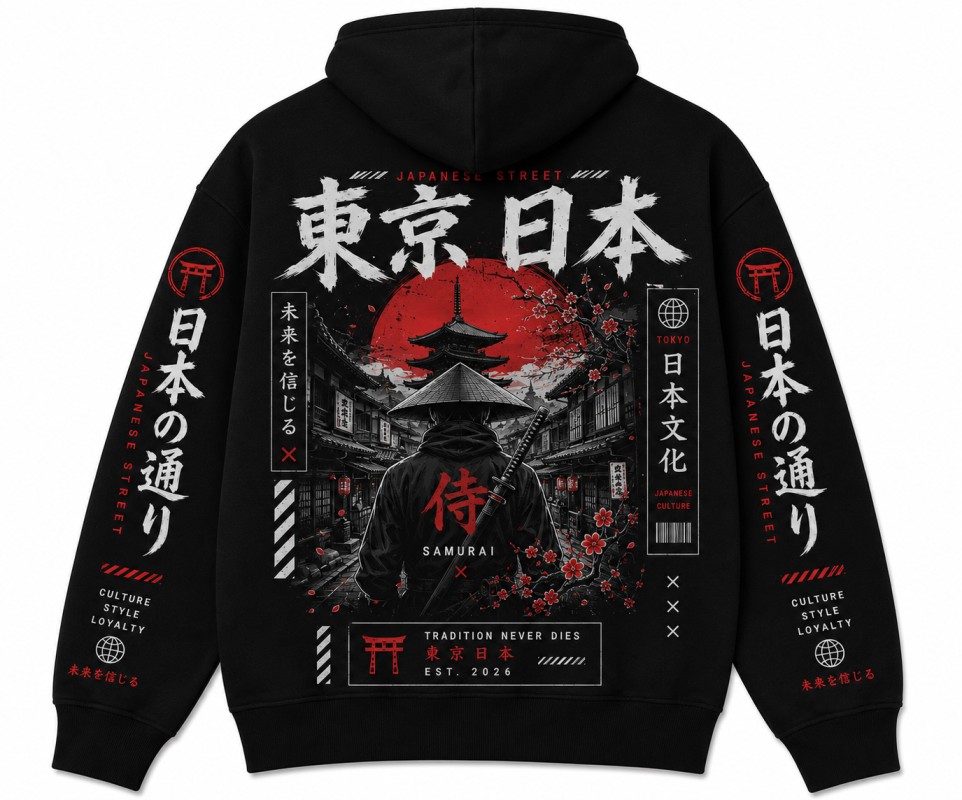 Japanese Street Hoodie