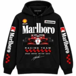 Marlboro Hoodie Black Front