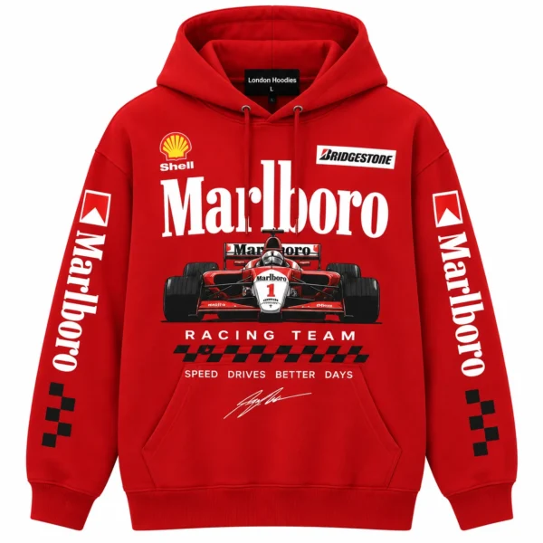 Marlboro Hoodie Front Look