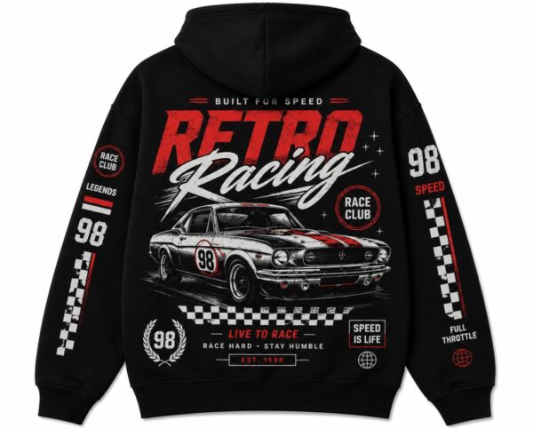Retro Racing Hoodie