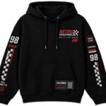 Retro Racing Hoodie Front View