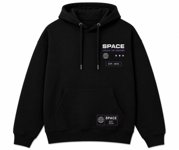 Space Hoodie Front View