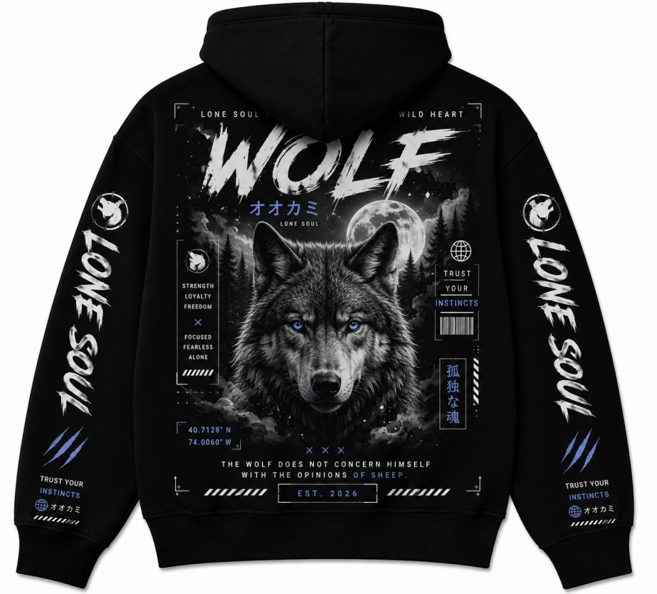 Wolf Hoodie