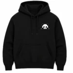 panda hoodie front view