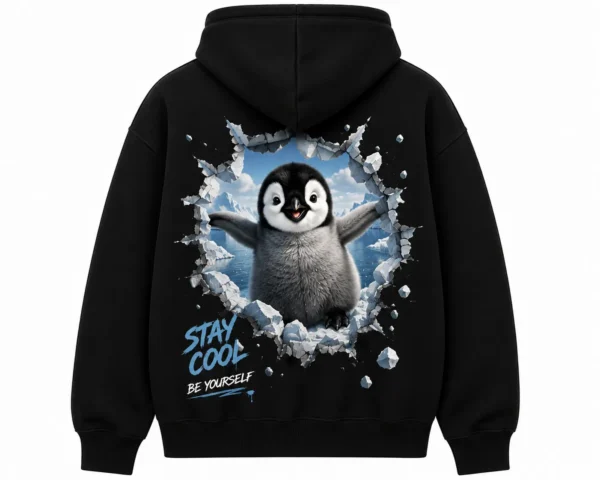 penguin hoodie