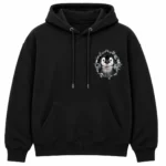 penguin hoodie front view
