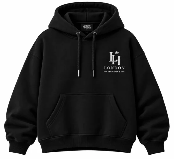 Black Oversized Hoodie