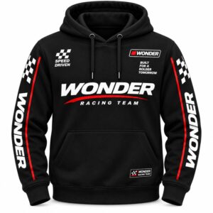 Black Wonder Racing Hoodie
