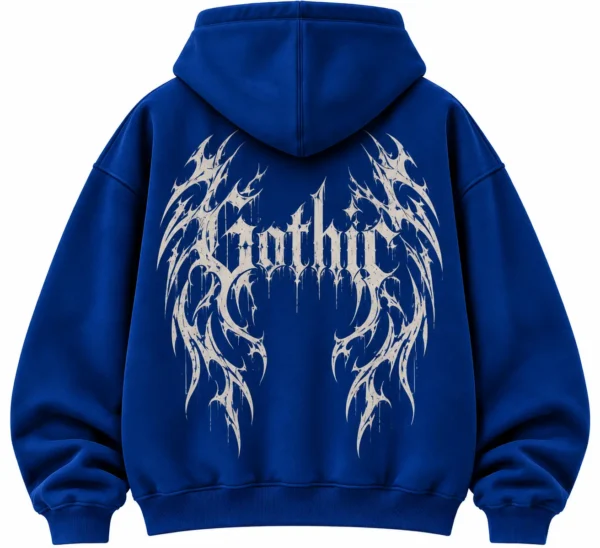 Oversized Gothic Hoodie back