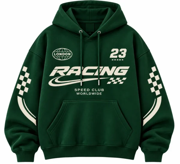 Oversized Racing Hoodie