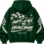 Oversized Racing Hoodie back