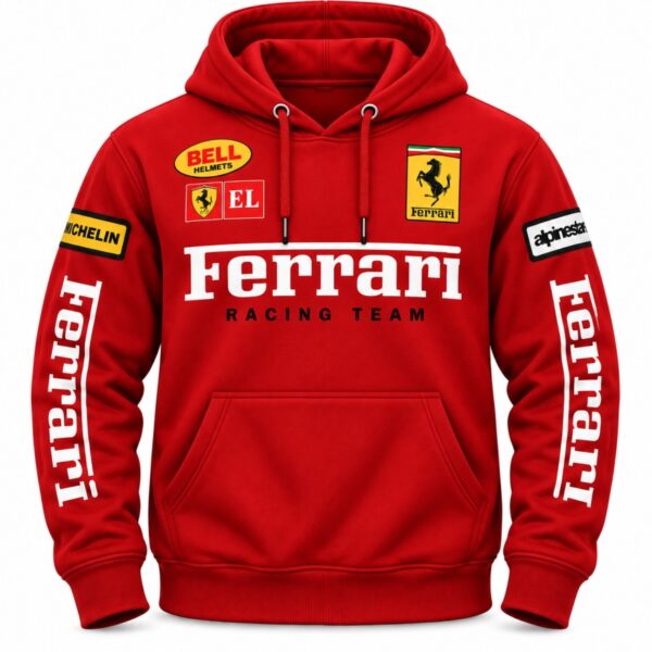 Red Ferrari Hoodie