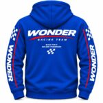 Royal Wonder Racing Hoodie Back View
