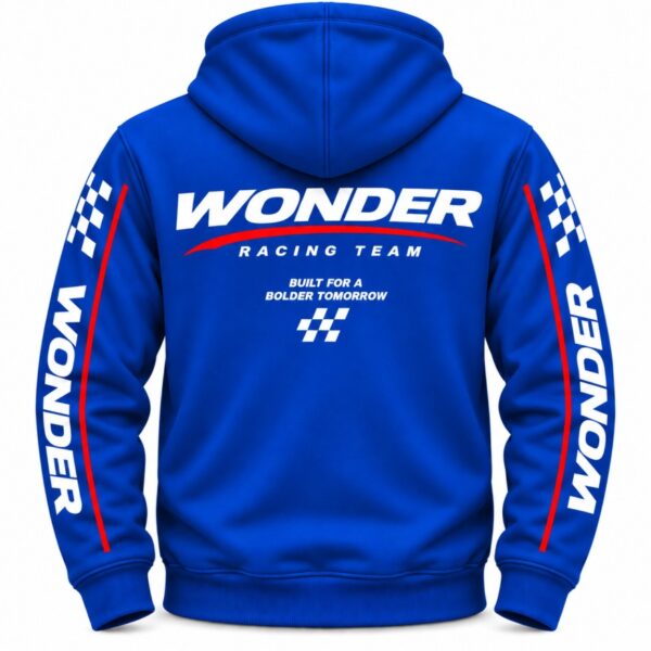 Royal Wonder Racing Hoodie Back View