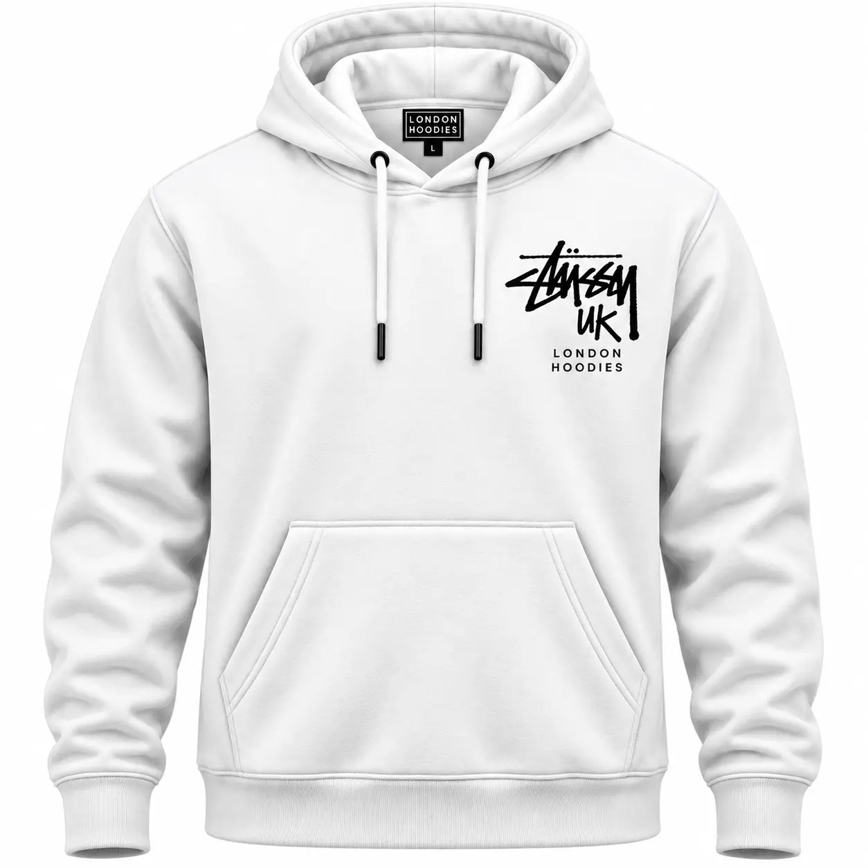 Stussy UK Hoodie White