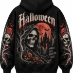 Vintage Halloween Skull Hoodie