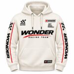 White Wonder Racing Hoodie