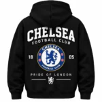 chelsea football club hoodie Black