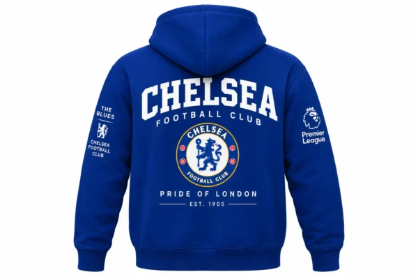 chelsea soccer hoodie