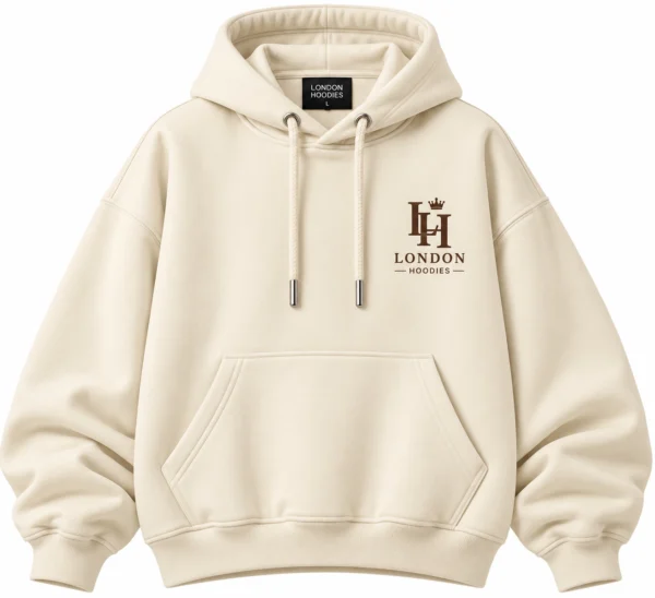 cream oversized hoodie