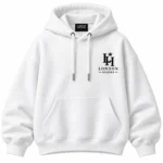 white oversized hoodie