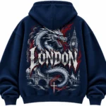 London Dragon Hoodie back