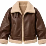 leather aviator jacket womens