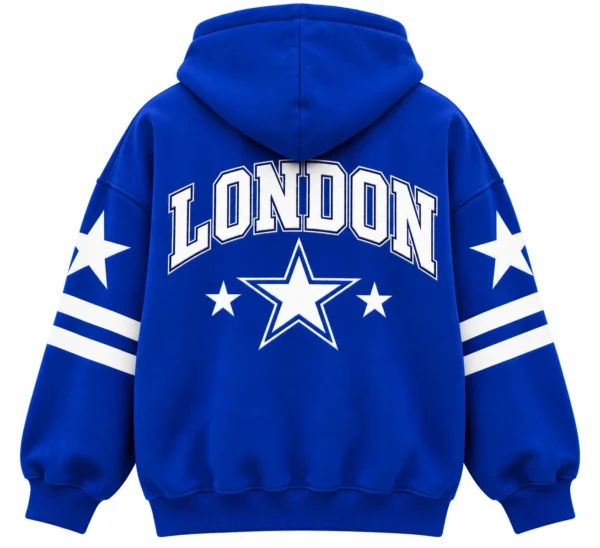 london star hoodie back