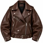 oversized biker jacket